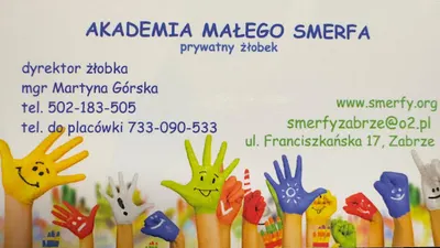 Prywatny Żłobek Akademia Małego Smerfa